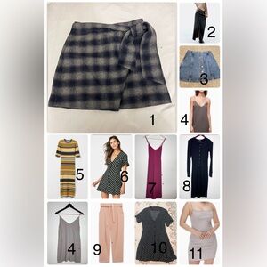 Bundle of Aritzia Zara H&M and More items 36 total items resellers Bundle S